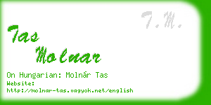 tas molnar business card