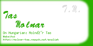 tas molnar business card